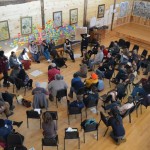 Susan Williams and Elandria Williams facilitate 70 activists from diverse backgrounds at the Extreme Extraction Summit. Photo by David Braun.
