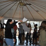 Activists and organizers from across the South do some actual jamming as part of the Southern Jam. Photo by Abeni El-Amin